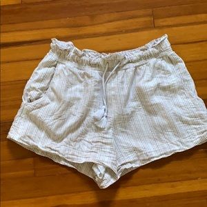 linen shorts